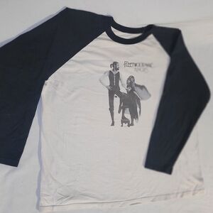Vintage Fleetwood Mac Romours Baseball Jersey Tee